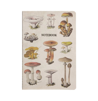 Supplemental image for 5055992796405 - Sass & Belle Vintage Mushrooms A5 Notebook