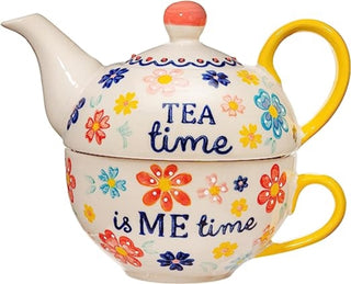 Supplemental image for 5055992796542 - Sass & Belle Folk Floral Tea for One