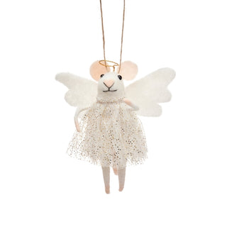 Cover image for 5055992798652 - Angel Mouse Felt Hanging Decoration