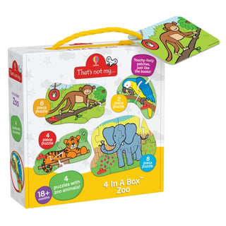 Cover image for 5056015087548 - That's Not My…..4 In 1 Puzzle Zoo