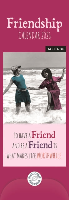 Cover image for 5056308207080 - Milk Friendship Slim Calendar 2026