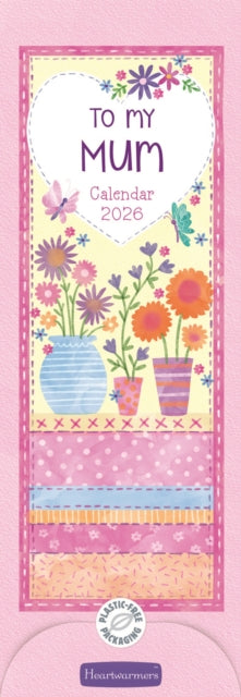 Cover image for 5056308207127 - To My Mum Heartwarmers Slim Calendar 202