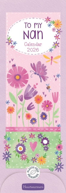 Cover image for 5056308207134 - To My Nan Slim Calendar 2026