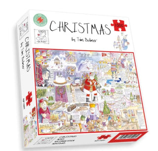 Cover image for 5056318130972 - Tim Bulmer's Christmas Jigsaw 1000 Piece Puzzle