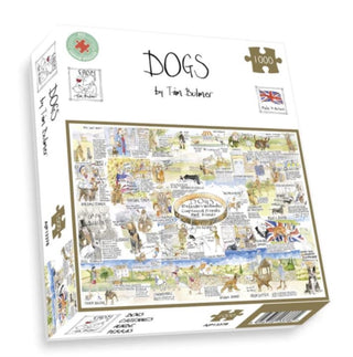 Cover image for 5056318133782 - Tim Bulmer's Dogs Jigsaw 1000 Piece Puzzle