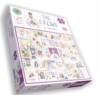 Cover image for 5056318133928 - Tim Bulmer's The Crown Jigsaw 1000 Piece Puzzle