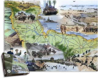 Supplemental image for 5056318134802 - Imperial War Museum D-Day 1000 Piece Puzzle