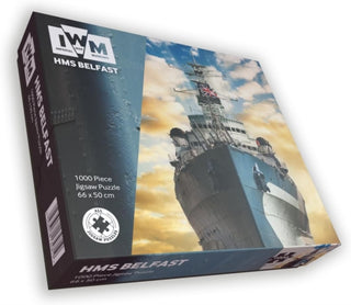 Supplemental image for 5056318134819 - Imperial War Museum HMS Belfast 1000 Piece Puzzle