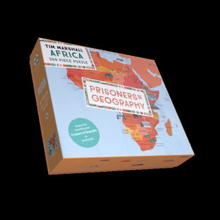 Cover image for 5056318135410 - Prisoners of Geography Africa Map 500 Piece Jigsaw Puzzle