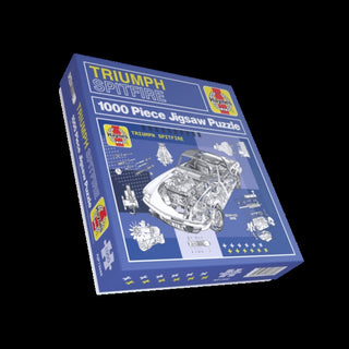 Cover image for 5056318136608 - Haynes Triumph Spitfire 1000 Piece Jigsaw Puzzle