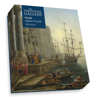 Supplemental image for 5056318150642 - National Gallery's Seaport with the Embarkation of Saint Ursula 1000 Piece Puzzle