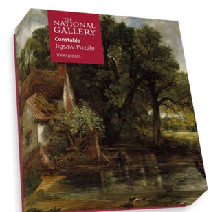 Supplemental image for 5056318150680 - National Gallery's The Hay Wain 1000 Piece Puzzle