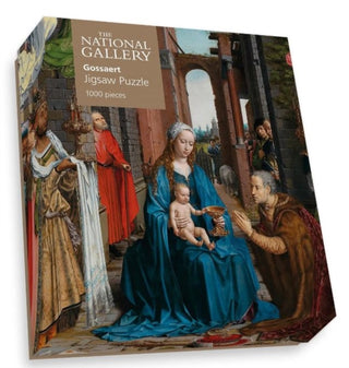 Cover image for 5056318150710 - National Gallery's The Adoration of the Kings 1000 Piece Puzzle