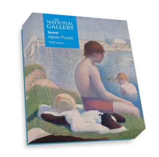 Supplemental image for 5056318150734 - National Gallery's Bathers at Asnieres 1000 Piece Puzzle