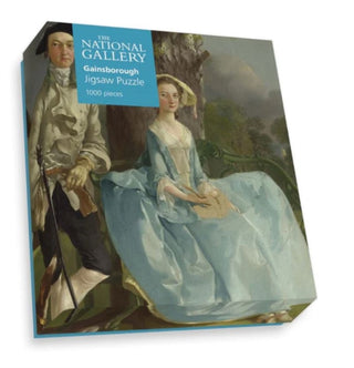 Cover image for 5056318150758 - National Gallery's Mr and Mrs Andrews 1000 Piece Puzzle