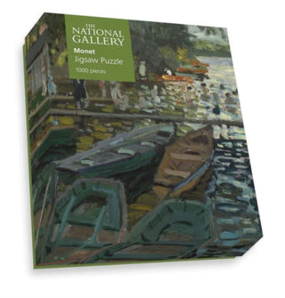 Supplemental image for 5056318150765 - National Gallery's Bathers (Les Grandes Baigneuses) 1000 Piece Puzzle