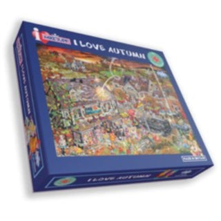 Cover image for 5056318150956 - Mike Jupp's I Love Autumn - 1000 Piece Puzzle