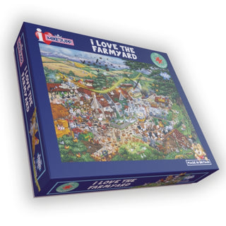 Cover image for 5056318151069 - I Love The Farmyard - 1000 Piece Puzzle