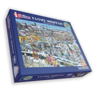 Supplemental image for 5056318151090 - Mike Jupp's I Love Winter - 1000 Piece Puzzle