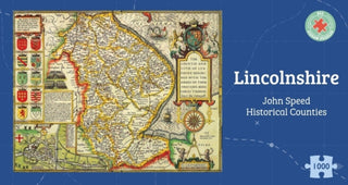 Supplemental image for 5060085100083 - Lincolnshire Historical 1610 Map 1000 Piece Puzzle