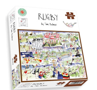 Cover image for 5060085107457 - Tim Bulmer's Rugby Jigsaw 1000 Piece Puzzle
