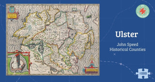 Cover image for 5060085107754 - Ulster Historical 1610 Map 1000 Piece Puzzle