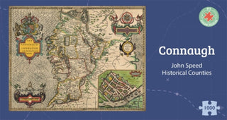 Supplemental image for 5060085107761 - Connaugh Historical 1610 Map 1000 Piece Puzzle