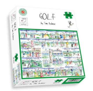 Supplemental image for 5060085107938 - Tim Bulmer's Golf Jigsaw 1000 Piece Puzzle