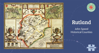 Supplemental image for 5060085109413 - Rutland Historical 1610 Map 1000 Piece Puzzle