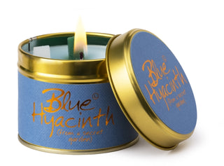 Cover image for 5060142840235 - Blue Hyacinth - Scented Tin Candle
