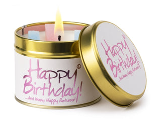 Cover image for 5060142841751 - Happy Birthday - Scented Tin Candle