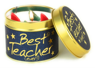 Cover image for 5060142842635 - Best Teacher - Scented Tin Candle