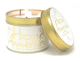 Cover image for 5060142842642 - Happy Anniversary - Scented Tin Candle