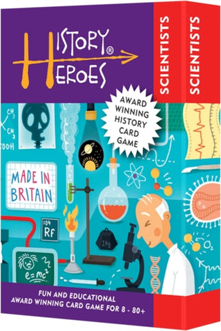 Supplemental image for 5060254670003 - History Heroes SCIENTISTS card game