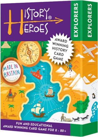 Cover image for 5060254670010 - History Heroes Explorers card game