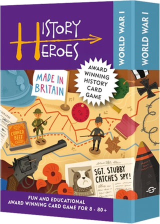 Supplemental image for 5060254670034 - History Heroes WORLD WAR ONE card game