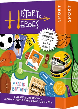 Supplemental image for 5060254670041 - History Heroes SPORT card game