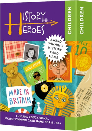 Supplemental image for 5060254670065 - History Heroes: CHILDREN card game