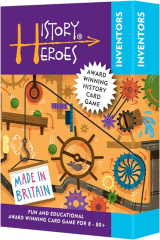 Supplemental image for 5060254670072 - History Heroes: INVENTORS card game