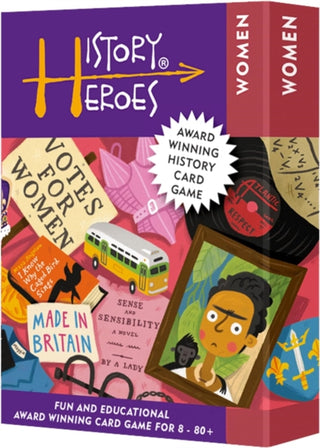 Supplemental image for 5060254670089 - History Heroes: WOMEN in history card game