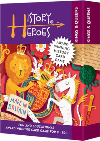 Cover image for 5060254670096 - History Heroes: KINGS & QUEENS card game