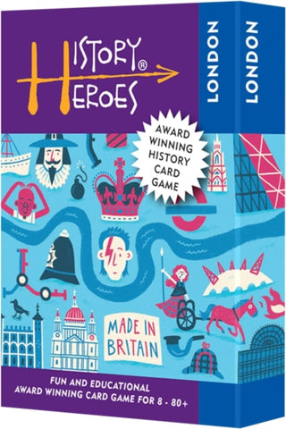 Supplemental image for 5060254670119 - History Heroes LONDON card game