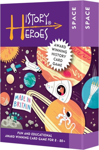 Supplemental image for 5060254670126 - History Heroes: SPACE card game