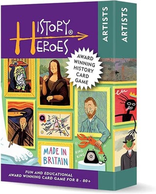 Cover image for 5060254670133 - History Heroes: ARTISTS card game