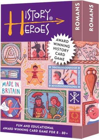 Supplemental image for 5060254670171 - History Heroes: ROMANS card game