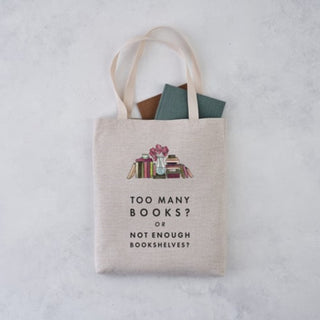 Supplemental image for 5060434073594 - Tote Bag - Too Many Books