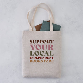 Supplemental image for 5060434073853 - Support Your Independent Bookstore Tote Bag