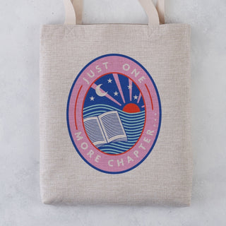 Supplemental image for 5060434074171 - Just One More Chapter Tote Bag
