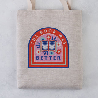 Supplemental image for 5060434074195 - The Book Was Better Tote Bag