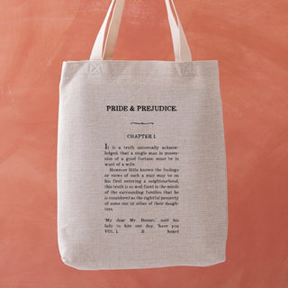 Supplemental image for 5060434075260 - Pride and Prejudice Chapter One Tote Bag